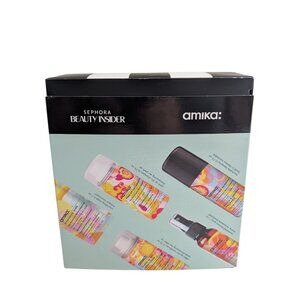 Amika Sephora Beauty Insider Set Conditioner Shampoo Mask Plus Texture Spray New